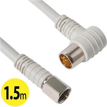 【HS登録】 FSLコネクタ付TVケーブル 1.5m