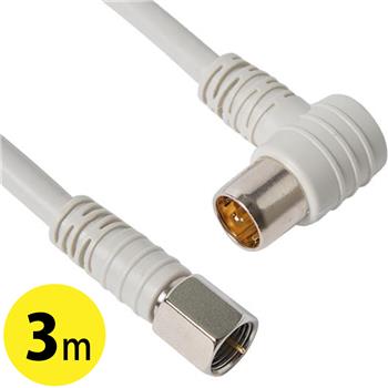 【HS登録】 FSLコネクタ付TVケーブル 3m